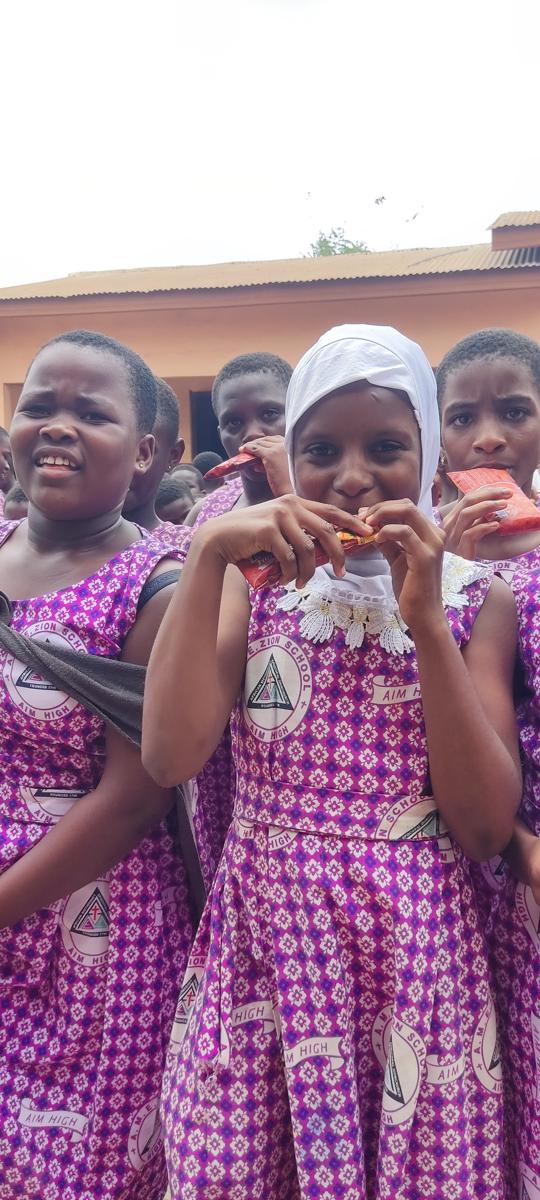 Fanmilk Ghana Visit to Rev. Pinanko