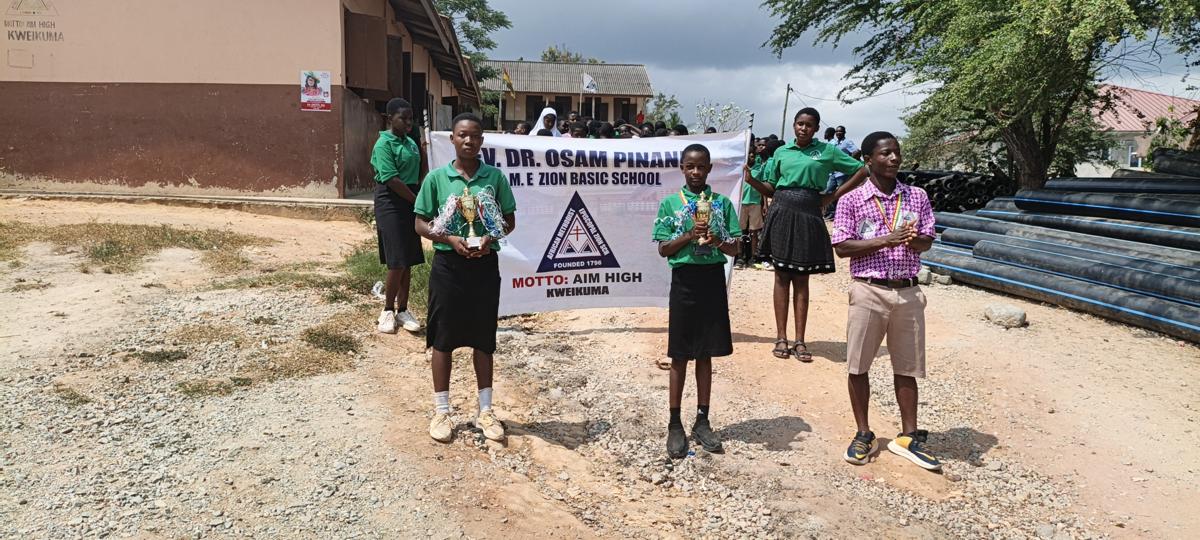 When You Win Two Inter-school Competition Cups