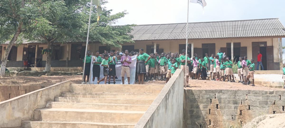 When You Win Two Inter-school Competition Cups