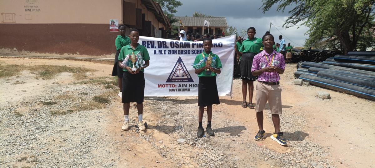 When You Win Two Inter-school Competition Cups